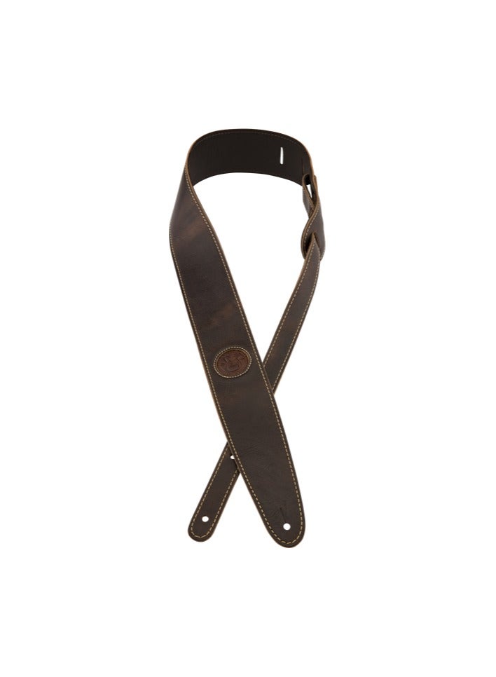 Fender 0990650102 Acoustasonic Medallion Strap, Espresso - Image 1
