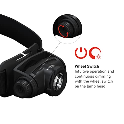 LEDLENSER Ledllenser LEDLENSER H5R Core Portable Headlamps | LED Configuration - High Power LED | Luminosity - MAX 300 lm - MIN 15 lm | Rechargeable - Yes | Outdoor - Image 2