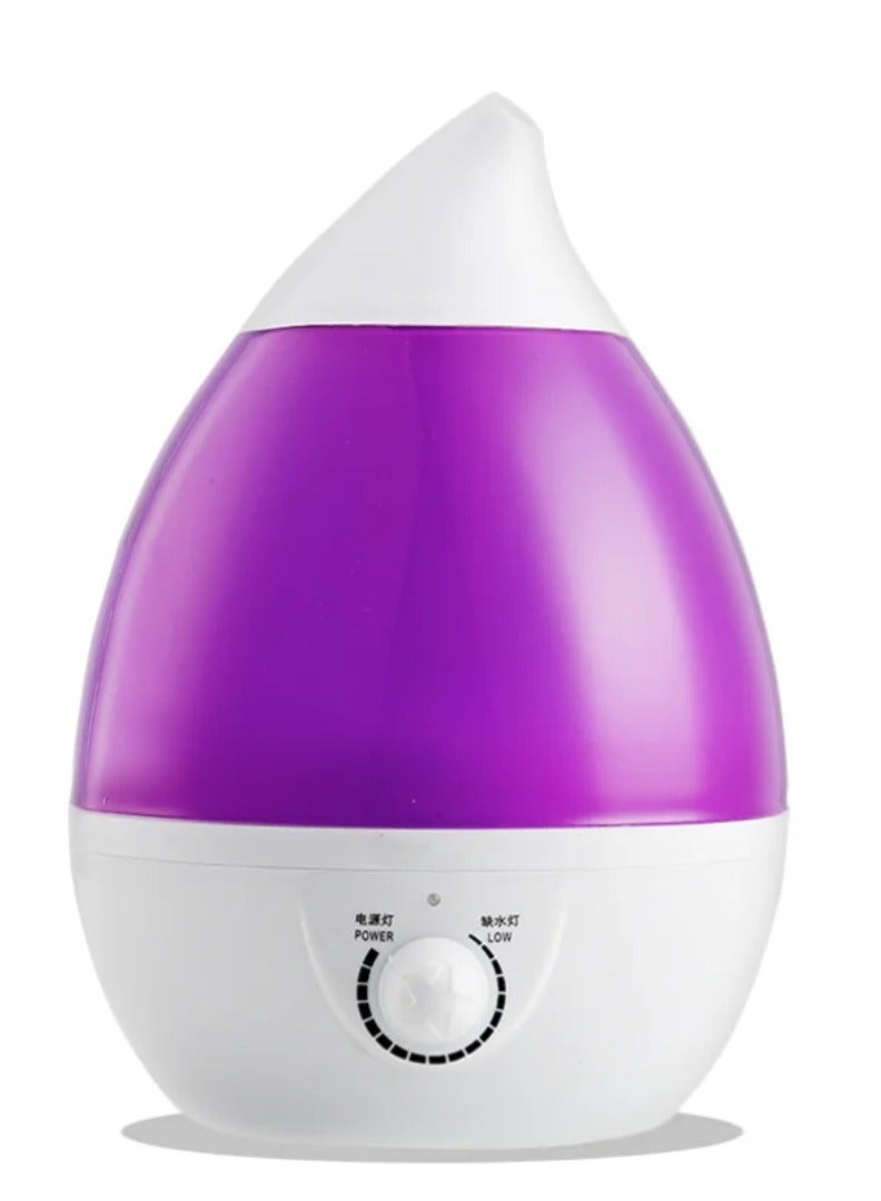 Aroma Diffuser and Ultrasonic Humidifier with 7 Different Lights, 3-Piece Mini Column, Great Size for Room, Office, Reception, Living Room, 2.6L - Image 1