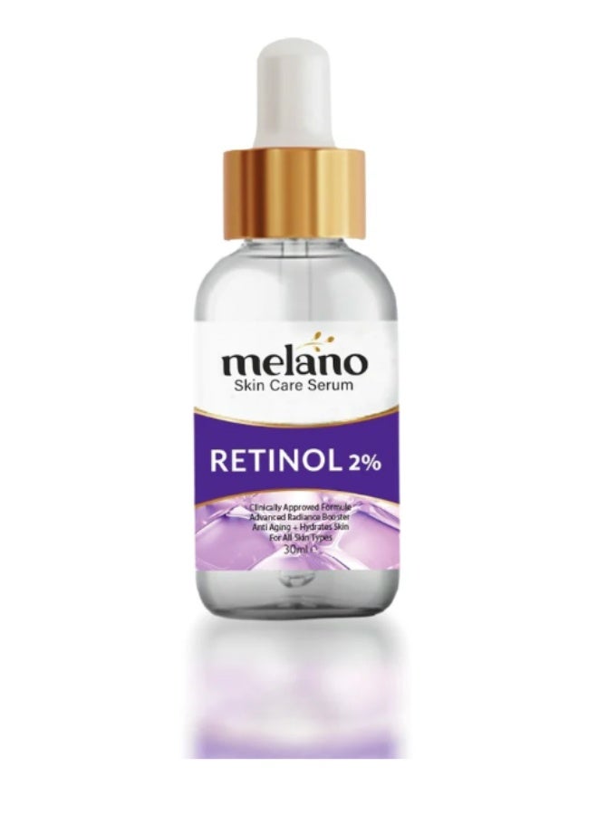 Melano Retinol 2% Serum 30ml – Anti-Aging Face Serum for Wrinkles & Fine Lines - Image 2