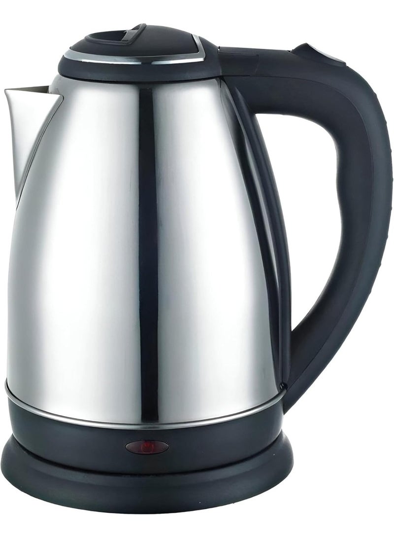 زيروسبيس غلاية كهربائية متعددة الاستخدامات من الفولاذ المقاوم للصدأ، غلاية منزلية ببطانة من الفولاذ المقاوم للصدأ، سعة 2.0 لتر، مع خاصية الإغلاق التلقائي. - Image 1