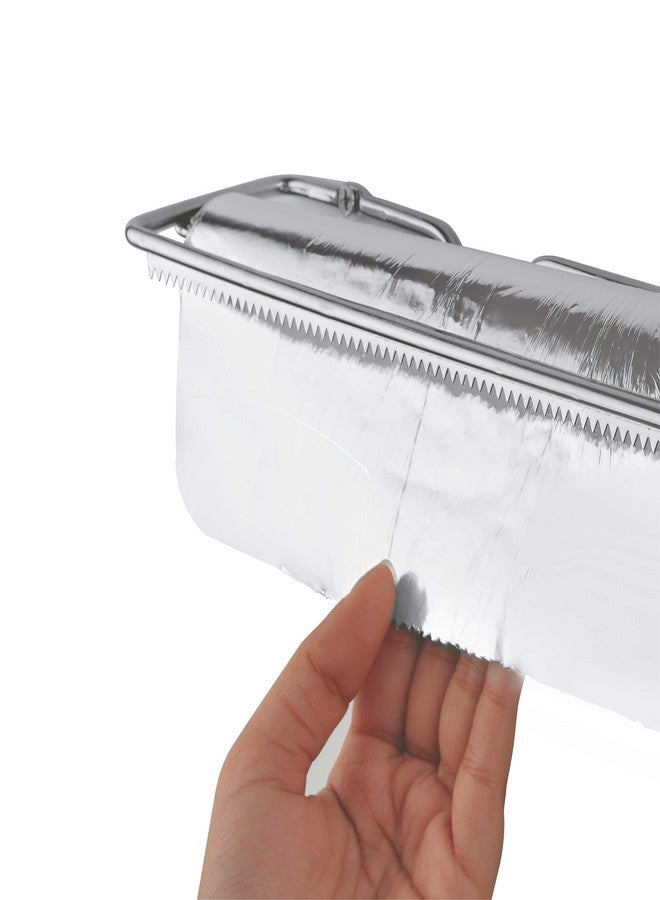 POGON Foil Cutter for Kitchen, Aluminium Foil Stand with Cutter, Stainless Steel (Silver) - Image 3