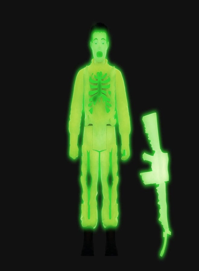 Super7 Mars Attacks Burning Flesh (Glow) - 3.75" Mars Attacks Action Figure with Accessory Vintage Collectibles and Retro Toys - Image 3