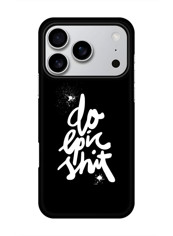 Stylizedd For iPhone 17 Pro,Case, [Compatible with MagSafe] Magnetic cover Slim fit Protection Matte, - Epic