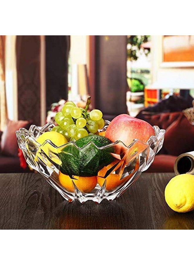 bellemax bellemax Glass Bowls for Kitchen Prep, Dessert, Dips, and Candy Dishes, Cake, Snack Bowl Or Nut Bowls, and Microwave Safe Clear Glass Bowls for Mixing, Storing Inch Size 5 Inch (Lining Bowls -6 pc)  - Image 1