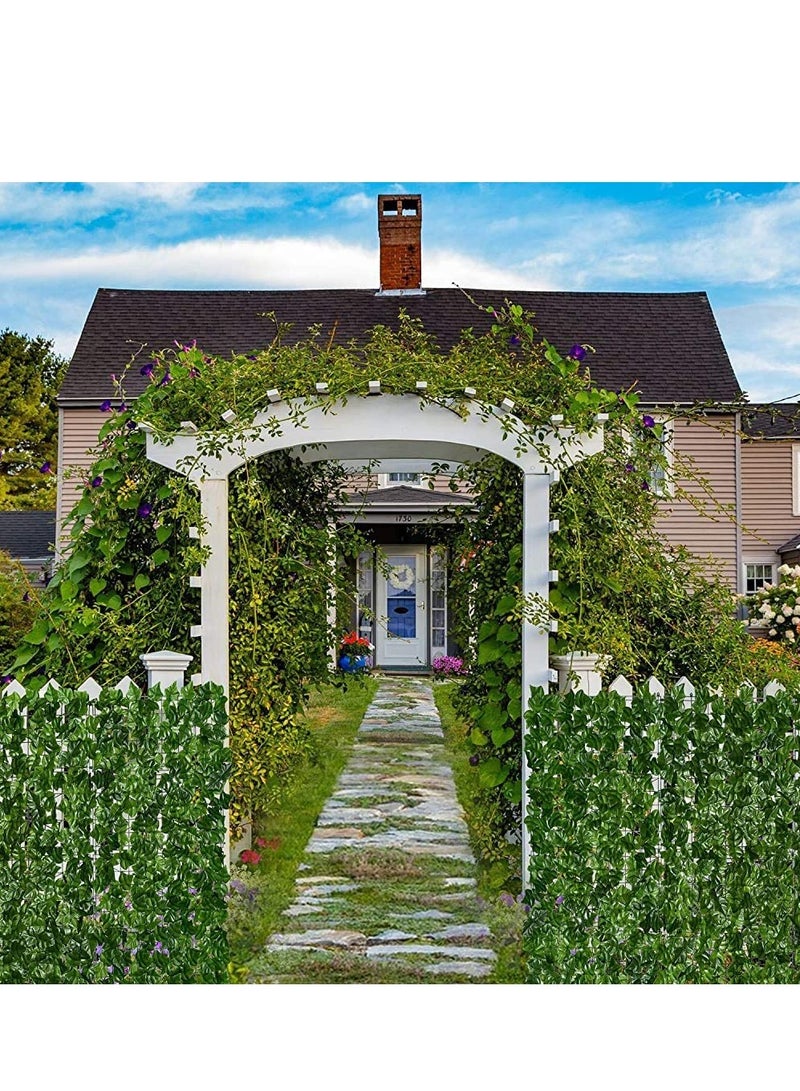 LINGWEI Ivy Screen Privacy Garden Fence UV Protected Greenery Wall Backdrop Artificial Hedges Plants - Image 5