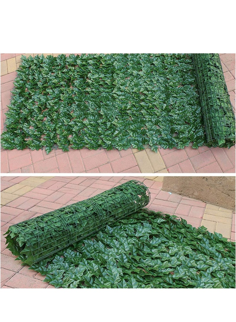 LINGWEI Ivy Screen Privacy Garden Fence UV Protected Greenery Wall Backdrop Artificial Hedges Plants - Image 3
