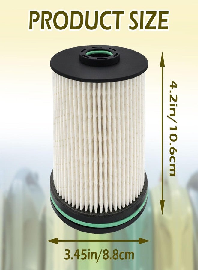TiciKim 2 Pack TP1015 Fuel Filter for 6.6L Duramax Diesel Pro Fuel Filter Kit for 2017-2021 Chevrolet Silverado/GMC Sierra 2500HD 3500HD/2014-2018 Chevy Cruze, Replace# 23304096, 22937279, 23456595, TP1015 - Image 2