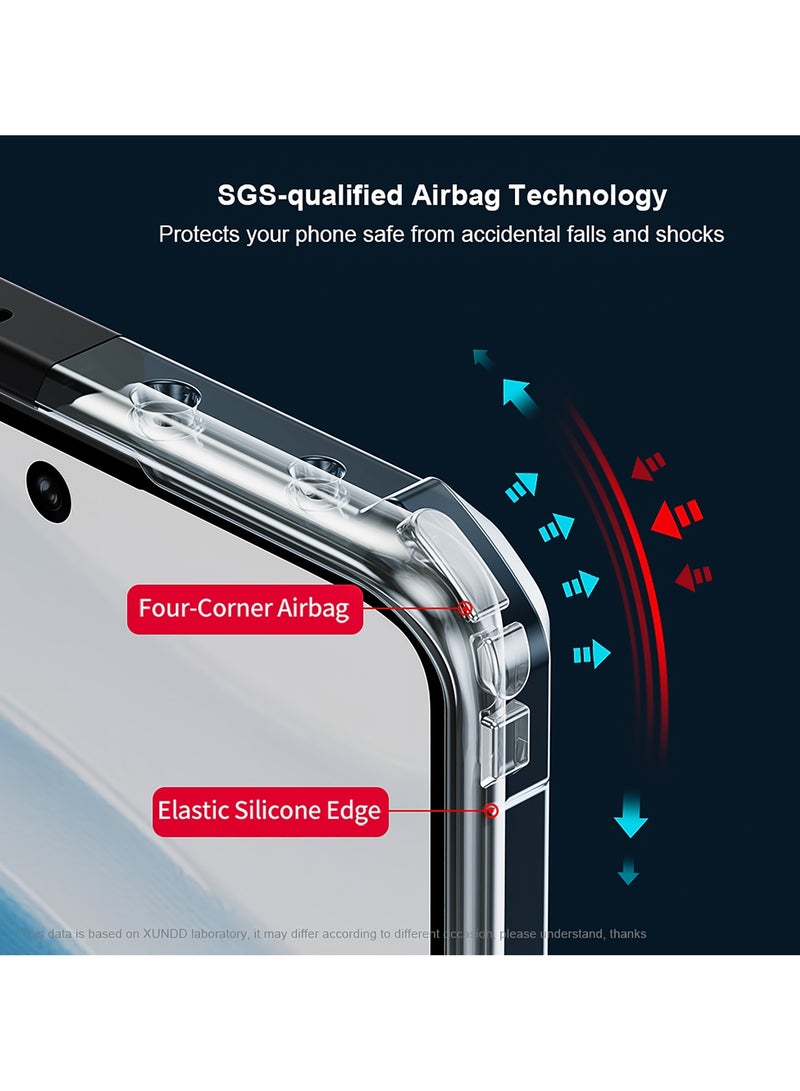 For Xiaomi Redmi Note 14 Pro 5G / Xiaomi POCO X7 Case, Camera Lens Protection Case, TPU Shockproof Bumper Mobile Phone Back Cover, Anti-Yellowing Slim Fit Protective Casing - Image 5