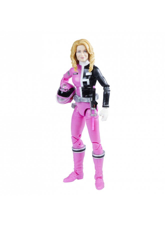 POWER RANGERS Power Rangers Lightning Collection S.P.D. Pink Ranger 6-Inch Premium Collectible Action Figure Toy with Accessories  - Image 2