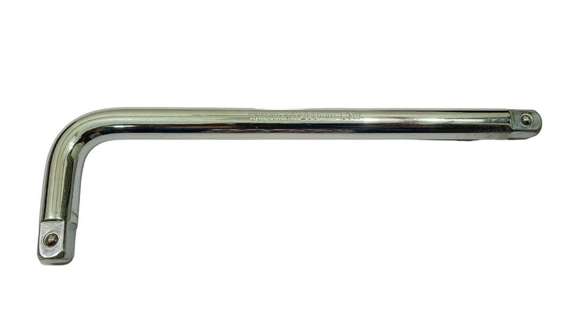 AGRICO Tata Agrico 1/2" Drive L-Type Socket Wrench - 10" (250mm) Chrome CRV Steel | Heavy Duty Hardened & Tempered Double Sided Handle for Mechanics & Auto - Image 1