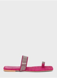 Embellished Flat Sandals