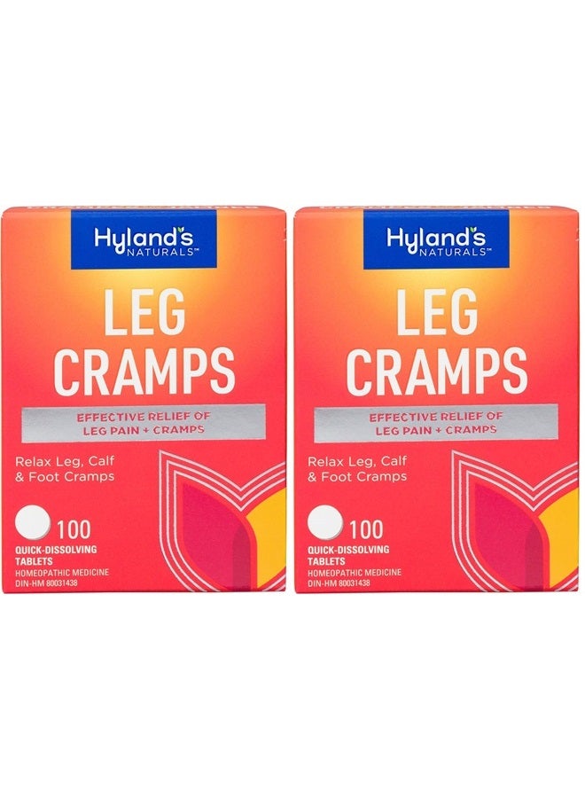 Hyland's تقلصات الساق، 100 قرص (عبوتان) - Image 1