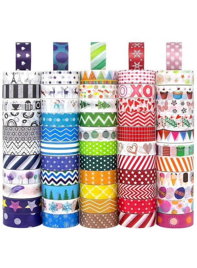 ASFunClub FunClub Washi Tape Set Cute Unicorn Washi Tape Decorative Masking Tapes for DIY Crafts Arts Scrapbooking Bullet Journal Planners,Return Gift Set,Stationary Items Stationary set-Random Color-20pcS - Image 1
