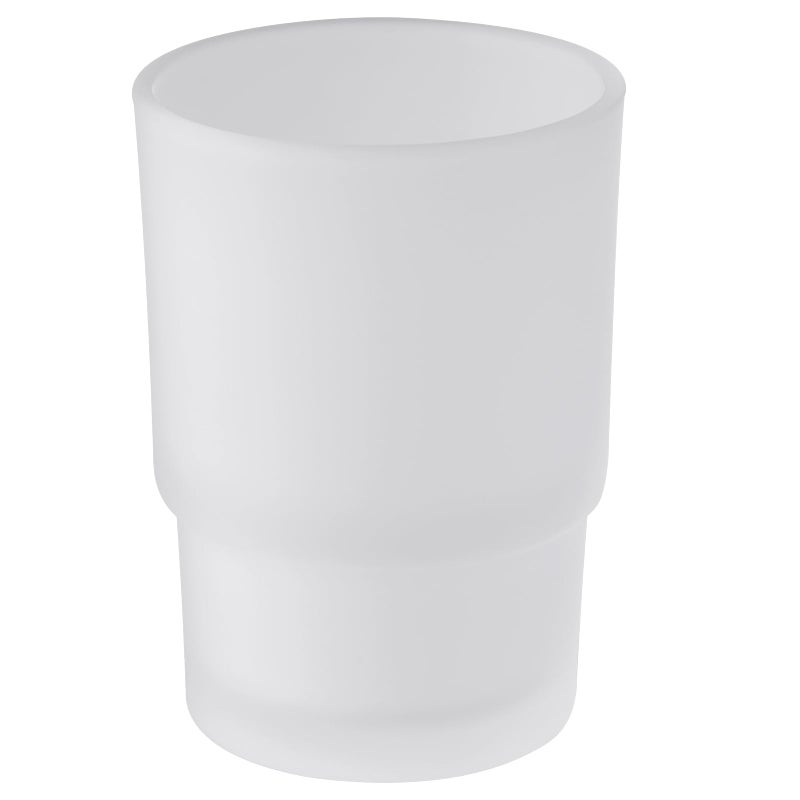 Aomasi Tumbler Glass, Frosted Bathroom Rinsing Cup, Replacement Tumbler for Aomasi Toothbrush Holder - Image 1