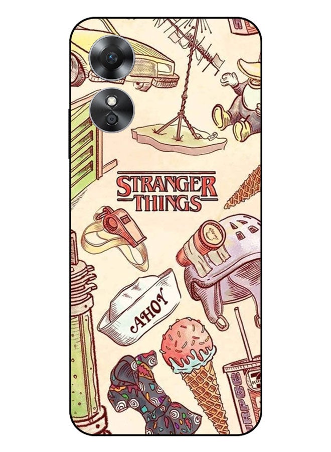 الصيد العين غطاء حماية مطبوع لهاتف Oppo A17 - أشياء غريبة - Image 1