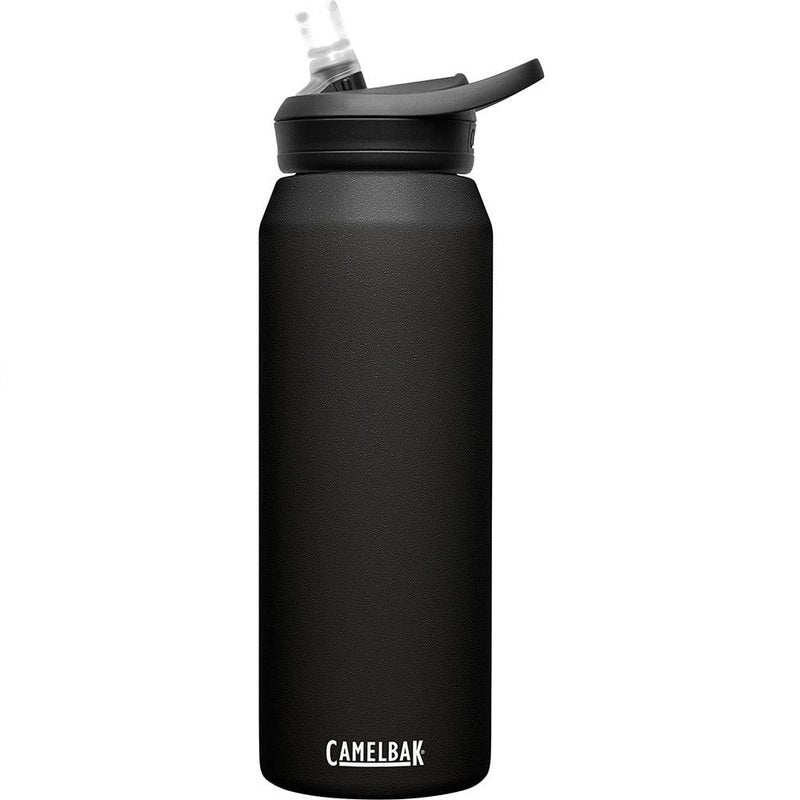 CamelBak Eddy+ Insulated Stainless Steel Bite Valve Straw Water Bottle Black, 32oz - Image 1