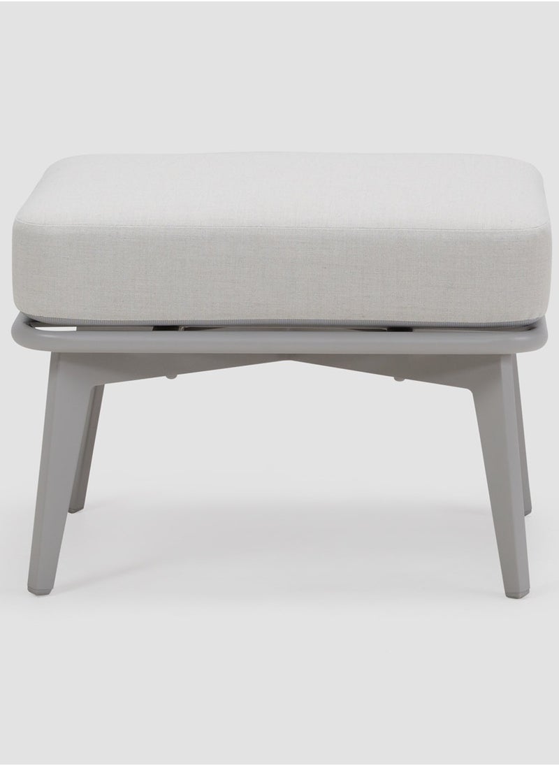 AL HUZAIFA FURNITURE - Diva Outdoor Rectangular Stool - Image 1