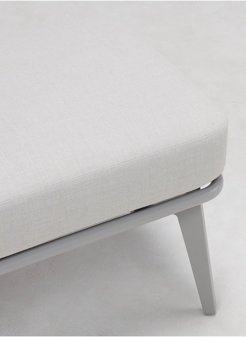 AL HUZAIFA FURNITURE - Diva Outdoor Rectangular Stool - Image 1