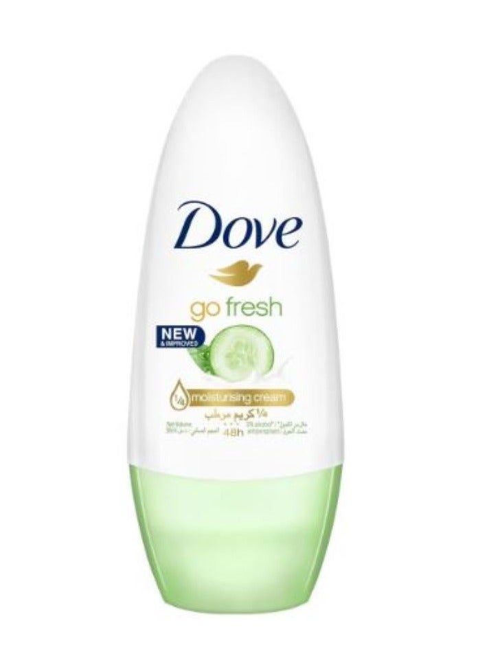 دوف رول اون مزيل عرق جو فرش خيار وشاي50 مل - Image 1