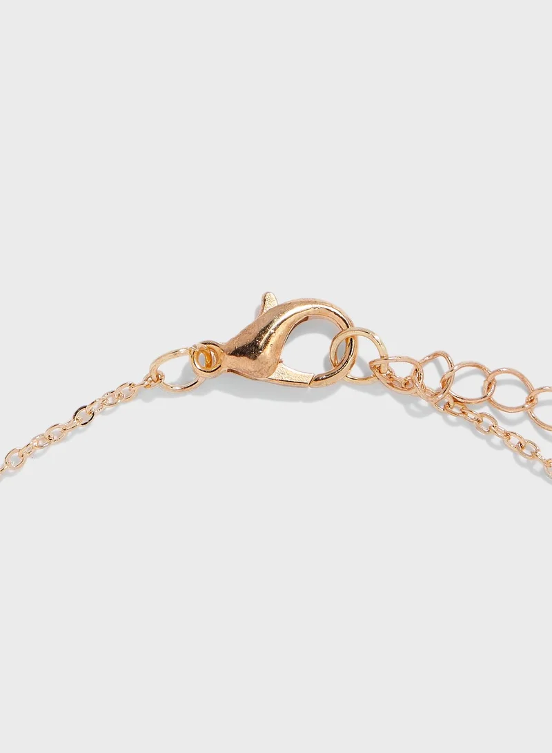 ELLA Hexagon Pendent Fine Necklace