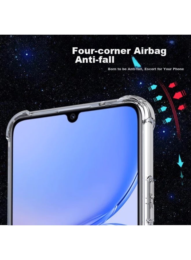 Kelleia Huawei Enjoy 60 Pro Phone Case, Enjoy 60 Pro Protective Cover, Full Protection Shockproof Tpu Airbag Soft Shell/protective Case, Transparent, 6.8 Inches - Image 4