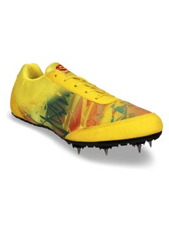 Nivia Zion 1.0 Running Spike Shoes (Yellow, UK 6 \ US 7 \ EU 40) | For Mens and Boys | For Running Spike shoe  - Image 1
