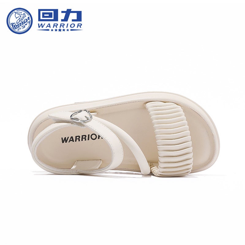 Children'S Shoes Girls Sandals 2025 Summer Princess Style Daily Easiest For Match Soft Sole Open Toe Beach Shoes - Image 4