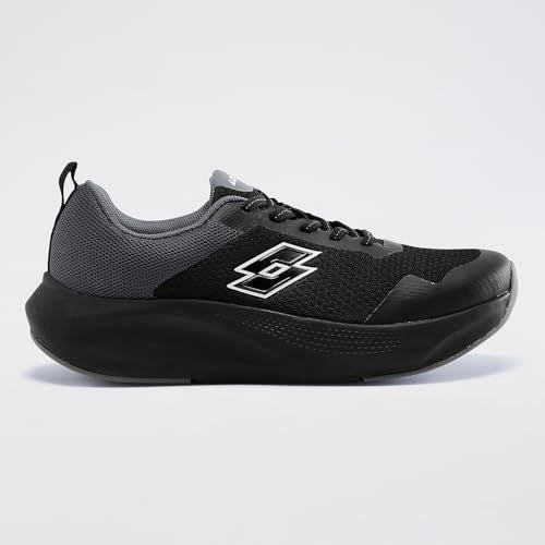 Lotto Men Energex Black Running Shoes - Image 3