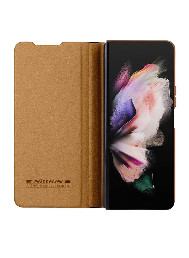 Nillkin Case For Samsung Galaxy Z Fold5 QIN Series Pro Sliding Camera Cover Design Leather Phone Case - Image 5