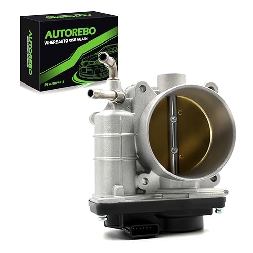 AUTOREBO Electronic Throttle Body Assembly Fit for Nissan Altima 07-14 Murano 09-14 Pathfinder 13-14 Quest 11-14 Infiniti JX35 QX60 14-15 V6 3.5L, Replace Part # 16119-JA10A 16119-JA10B 67-0009 S20059 - Image 1
