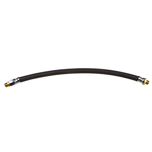 World American 1/2" AIR HOSE ASSEMBLY - 22" - 3/8"-18 (1 FIXED & 1 SWIVEL) - MAX OP 225 psi - Image 1