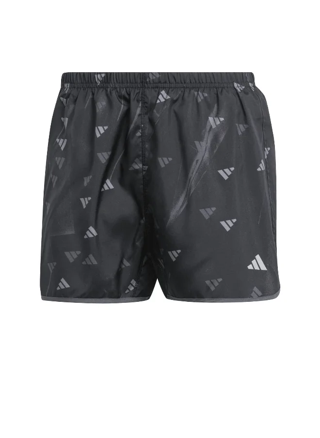 اديداس اوريجينالز adidas Run It Bl Short Black Running Shorts 2XS3