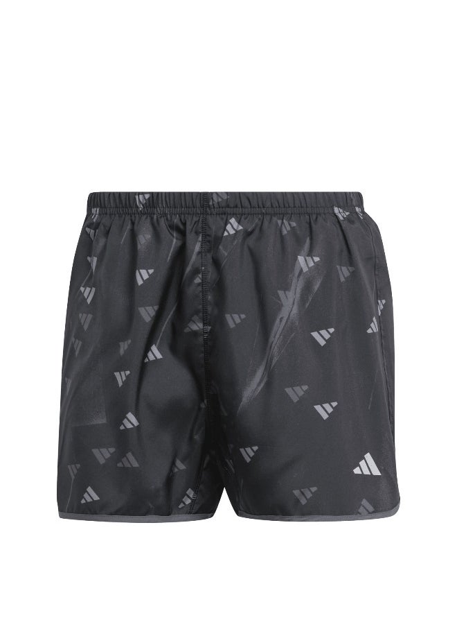 adidas Originals adidas Run It Bl Short Black Running Shorts 2XS3  - Image 1