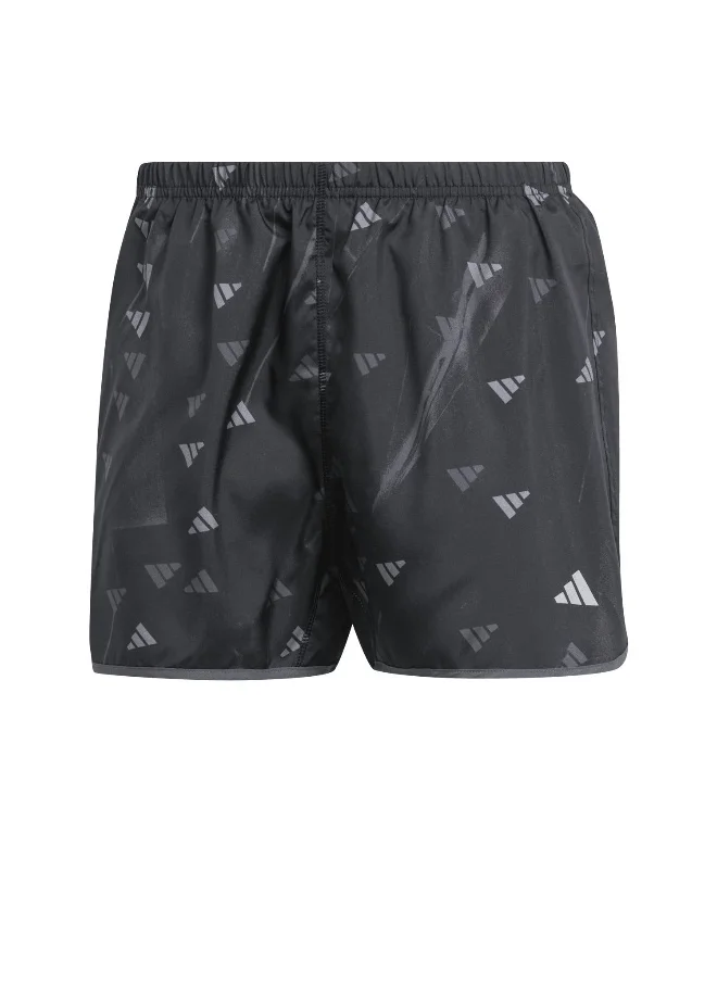 اديداس اوريجينالز adidas Run It Bl Short Black Running Shorts 2XS3