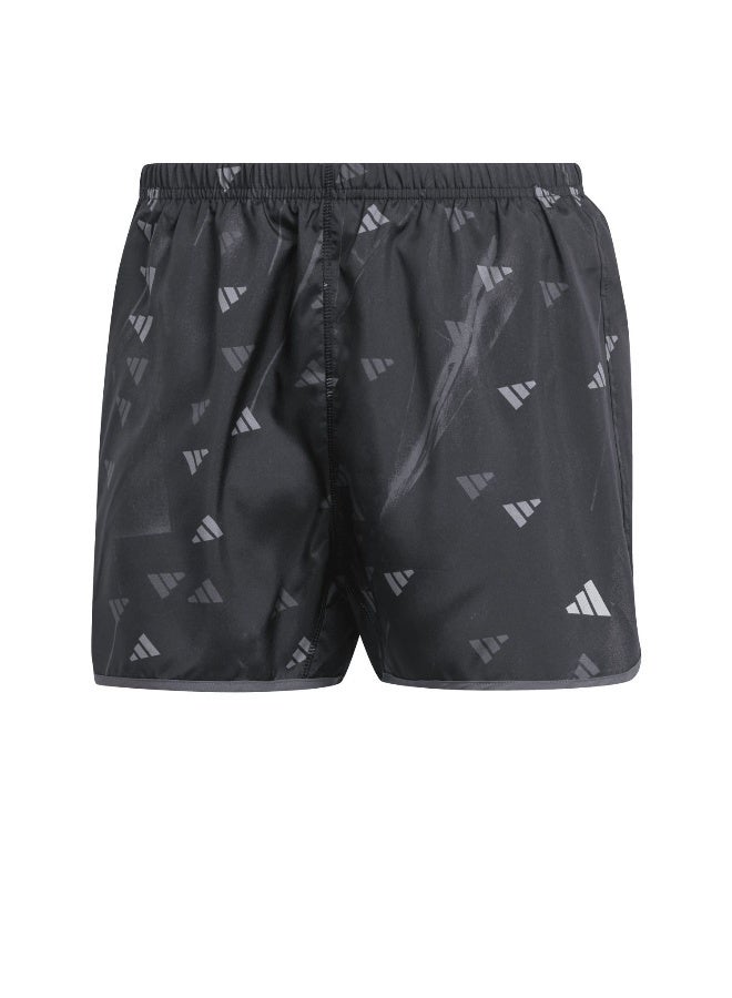 adidas Originals Run It Bl Short Black Running Shorts 2XS3 - Image 2