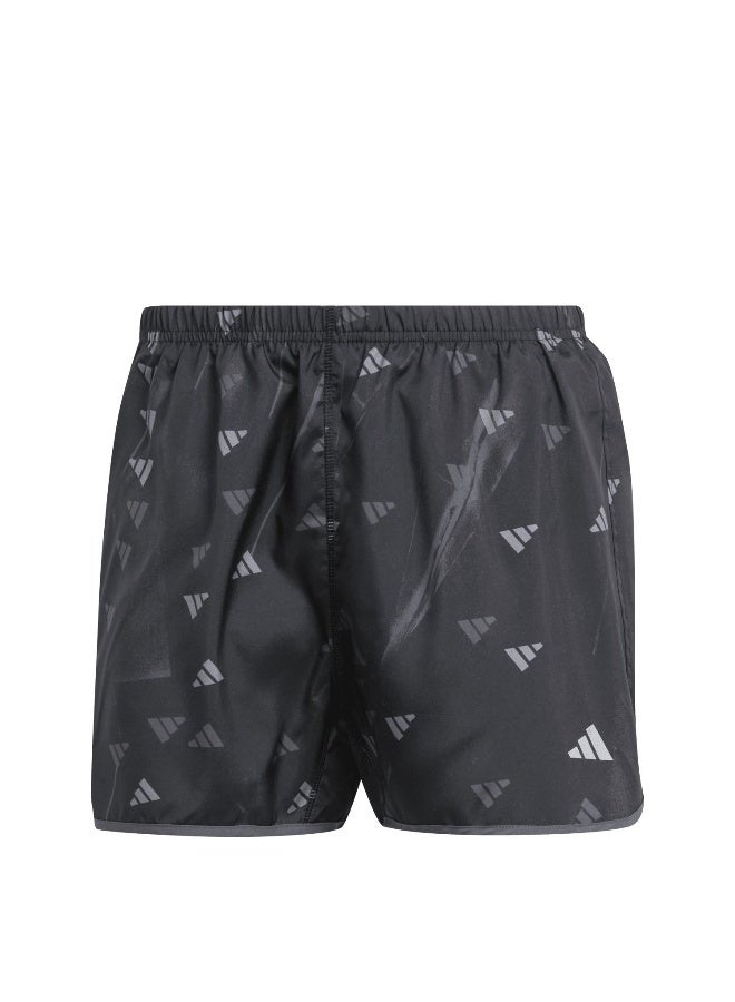 adidas Originals Run It Bl Short Black Running Shorts 2XS3 - Image 1
