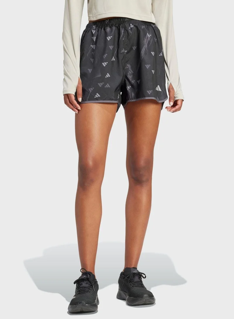 adidas Originals Run It Bl Short Black Running Shorts 2XS3
