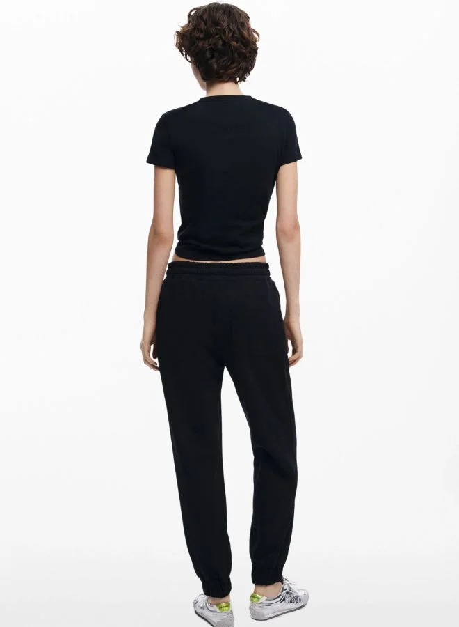 DESIGUAL Contrast Jogger Jeans