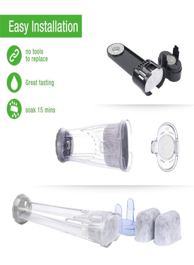 PUREUP 18 Packs Charcoal Water Filter Compatible with Keurig Coffee Maker Replacement - Image 5