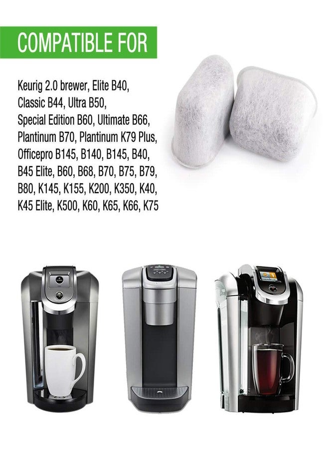 PUREUP 18 Packs Charcoal Water Filter Compatible with Keurig Coffee Maker Replacement - Image 3