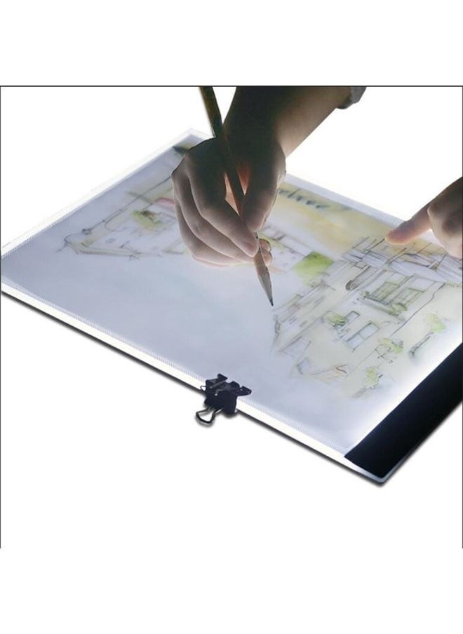 Generic - Ultra-thin A4 Size Portable USB LED Artcraft Tracing Light Box Copy Board for Artists Drawing Sketching Animation and X-ray Viewing - Image 1