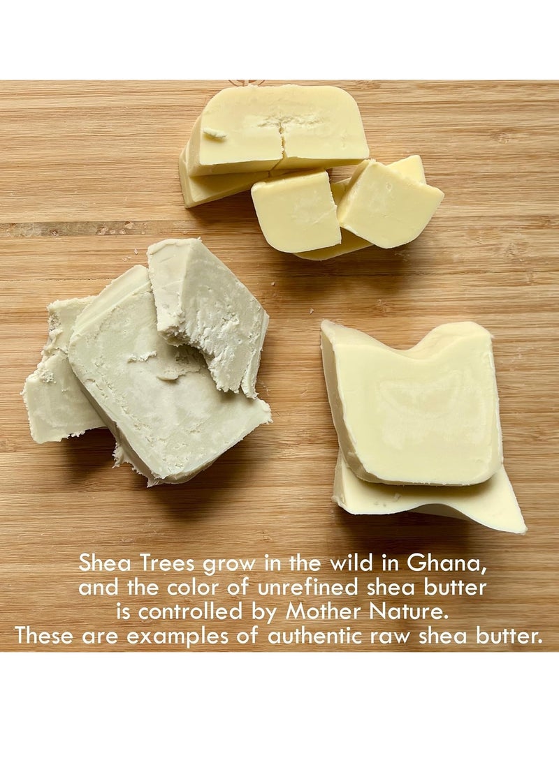 Better Shea Butter - Raw Shea Butter - 100% Pure Shea Butter for Hair and Body | Unrefined Shea Butter to Make Lotion for Extremely Dry Skin, DIY Lip Balm, Body Butter and Shea Butter Soap | Natural Moisturizerc - Image 1
