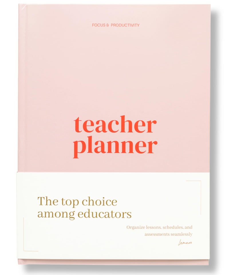 Lamare Teacher Planner 2025-2026 Academic Year – Undated Planner & Lesson Planner Book for Teachers with Class Schedule, Student Info & Weekly Planning - Image 1