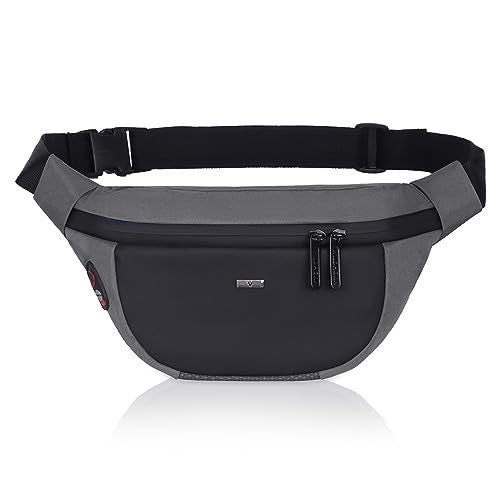 WILDHORN Waist Bags for Men Women I Ultra Strong Stitching Sturdy Zippers Waterproof Pocket Large Fanny Pack for Hiking Travel Camping Running - Image 2