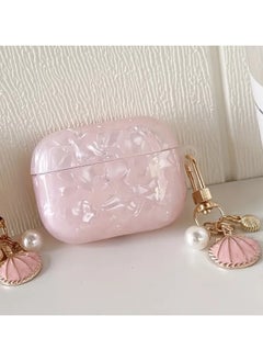 Home Clearance Sale Stylish Pink Scallop Pendant Earbuds Case - Perfect Protection for Airpods 3  - Image 3