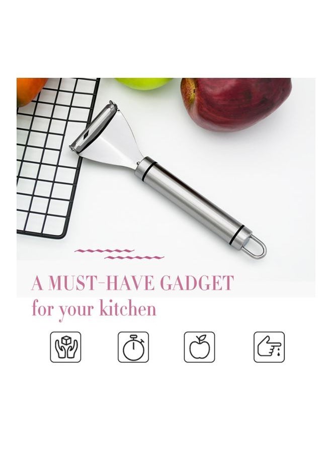 Y&D Stainless Steel Peeler Silver 17.5x5.5centimeter  - Image 2