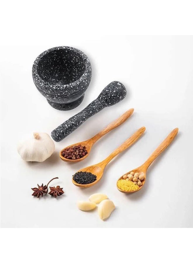 هون مطبخ عملي لطحن التوابل والثوم – أداة أساسية لتحضير النكهات الطازجة T - Image 1