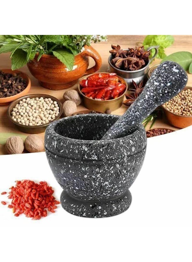 هون مطبخ عملي لطحن التوابل والثوم – أداة أساسية لتحضير النكهات الطازجة T - Image 3