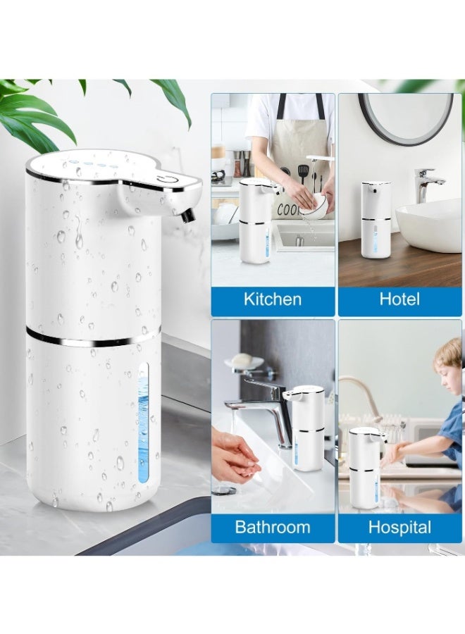 Jourvent Wall-Mounted Automatic Foam Dispenser,Home Gifts,Automatic Soap Dispenser White - Image 5